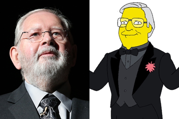 Alf Clausen, que foi compositor musical de Os Simpsons durante 27 anos
