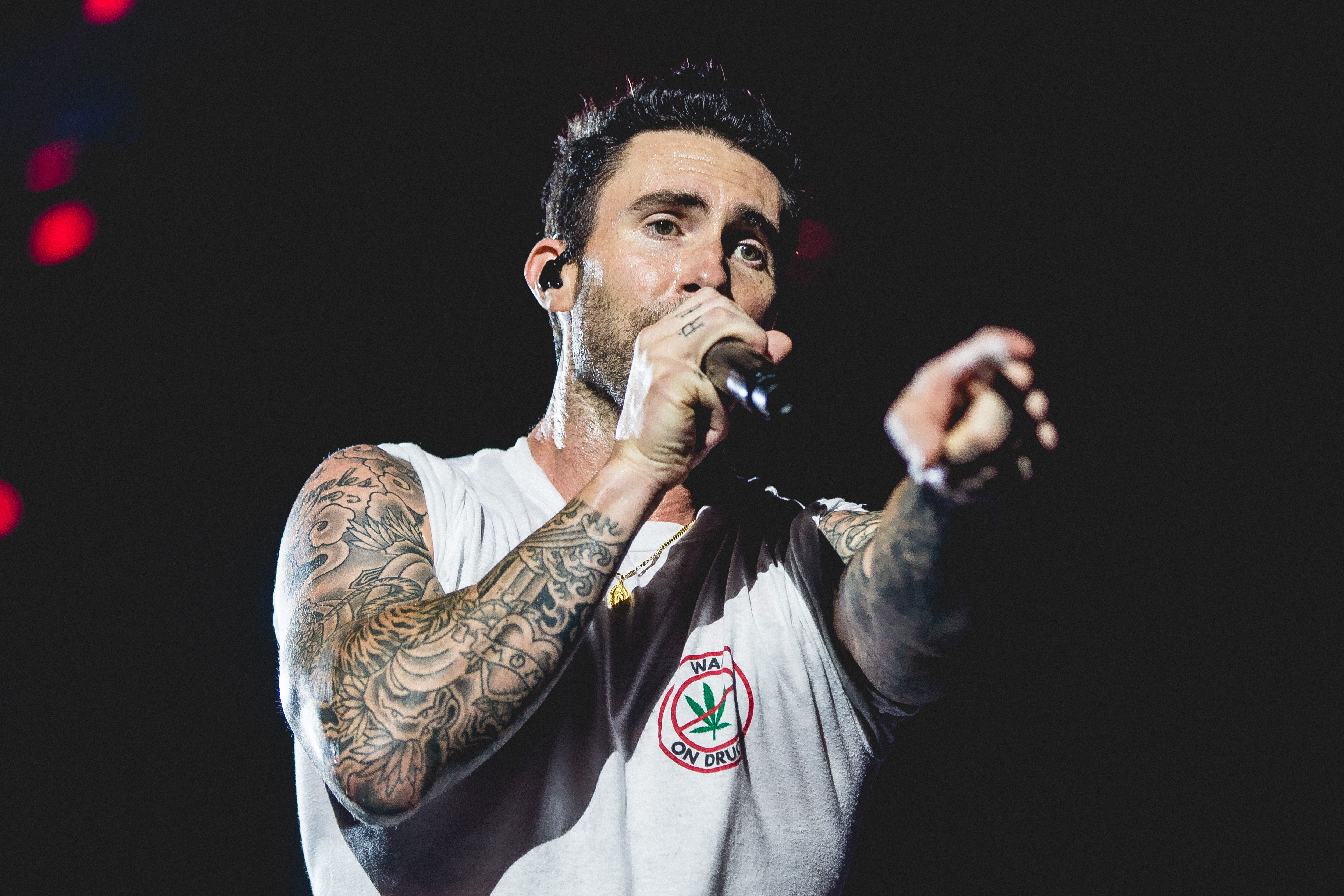 Maroon 5 no segundo dia do Rock in Rio 2017