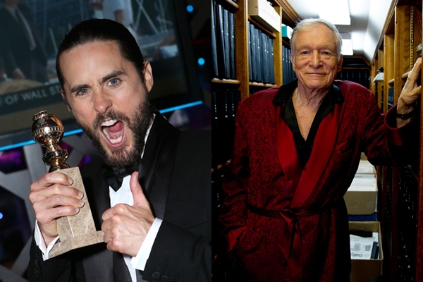 Jared Leto e Hugh Hefner