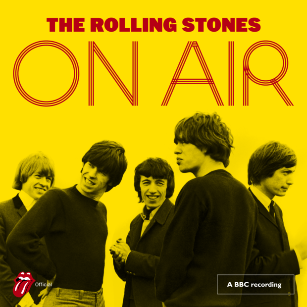 Capa da coletânea On Air, do Rolling Stones