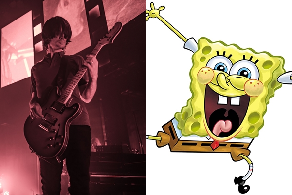 Jonny Greenwood e Bob Esponja