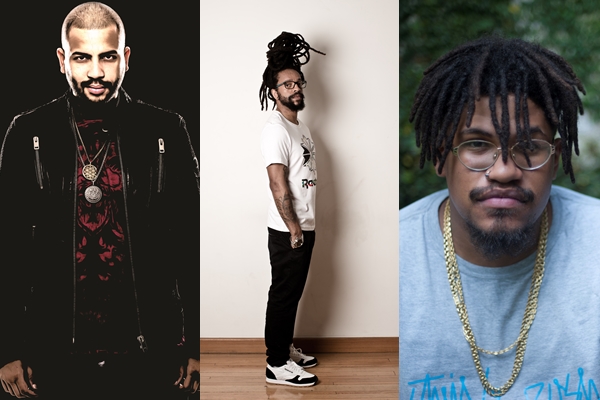 Projota, Rael e Luccas Carlos