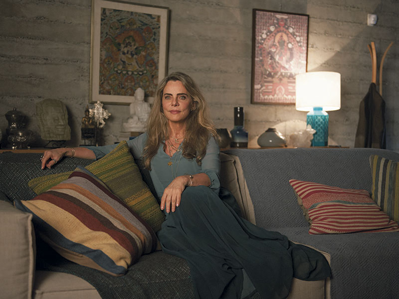 Vivência e Trabalho  Bruna no set de A Vida Secreta dos Casais, em São Paulo