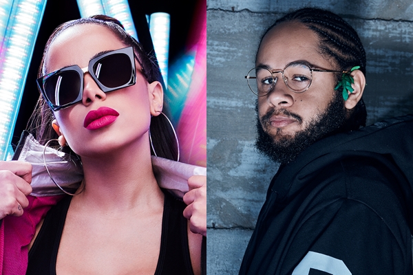Fotos da coleção Linhas Assinadas: Anitta e Emicida por João Pimenta
