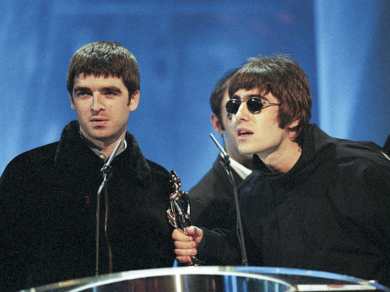 Noel e Liam Gallagher (Foto:John Marshall/JME/AP)