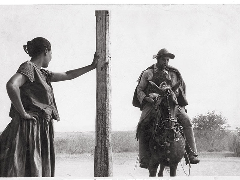 Cena de Vidas Secas, filme baseado na obra do escritor Graciliano Ramos