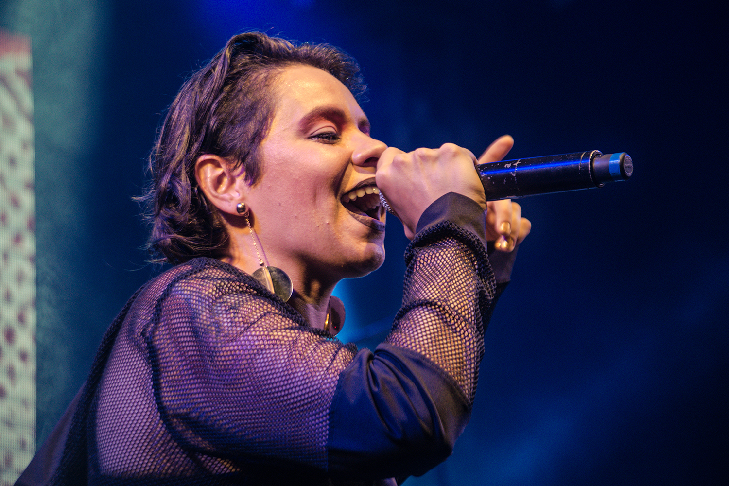 Lurdez da Luz no BR 135