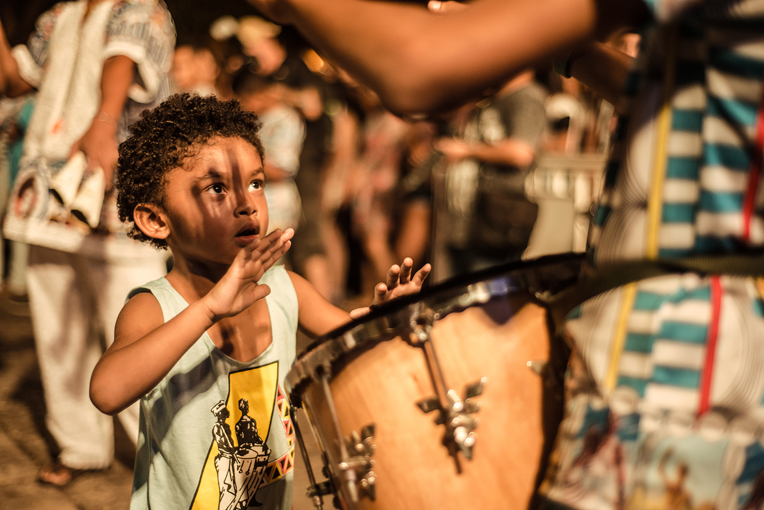 Bloco Afro Akomabu no BR 135