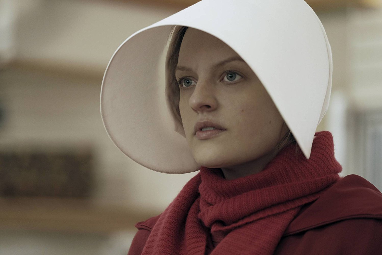 Elisabeth Moss estreia a série The Handmaid's Tale (Foto: Divulgação)