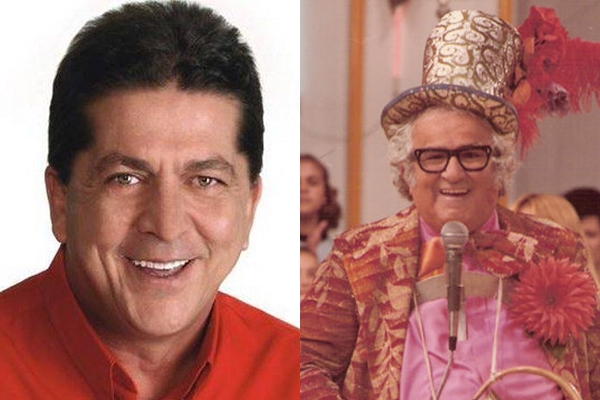 Stepan Nercessian e Chacrinha