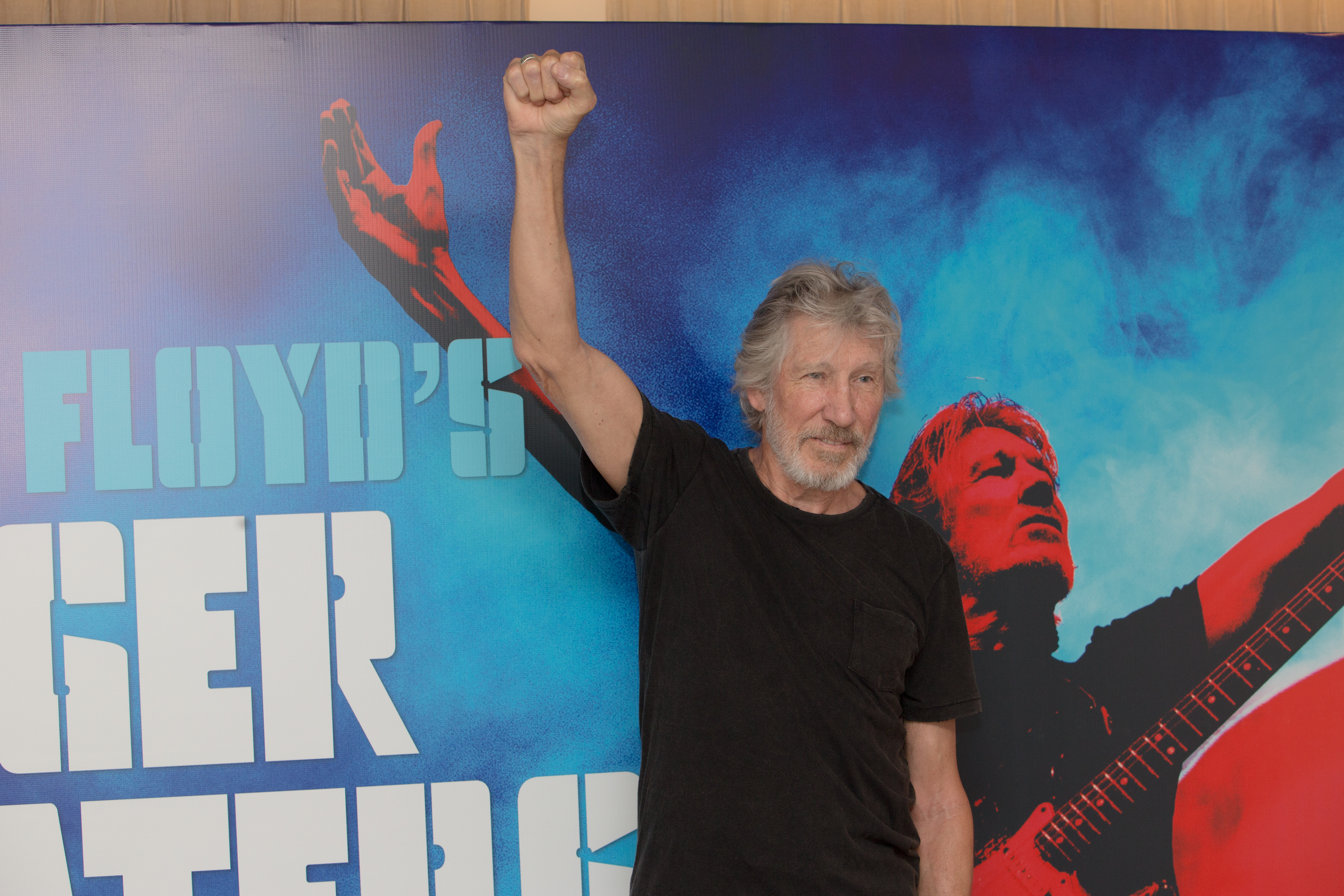 Roger Waters em mesa redonda em Sâo Paulo