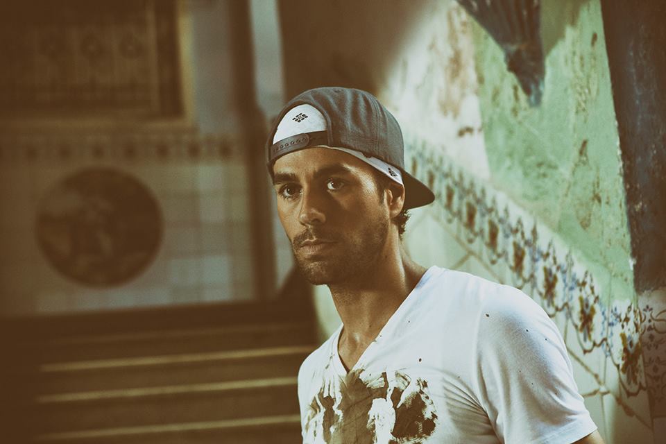 O cantor Enrique Iglesias.