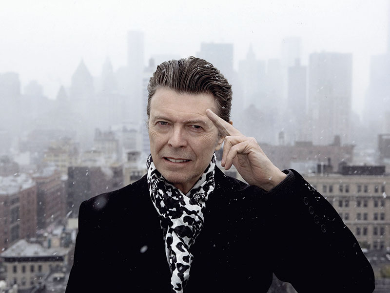 Jornada Fantástica  Bowie em 2013, três anos antes de morrer