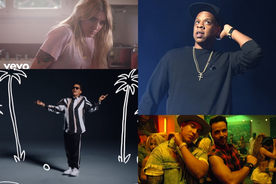 Grammy 2018- músicas indicadas como canções do ano