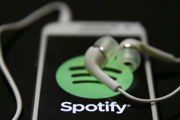 Serviço de streaming de música Spotify