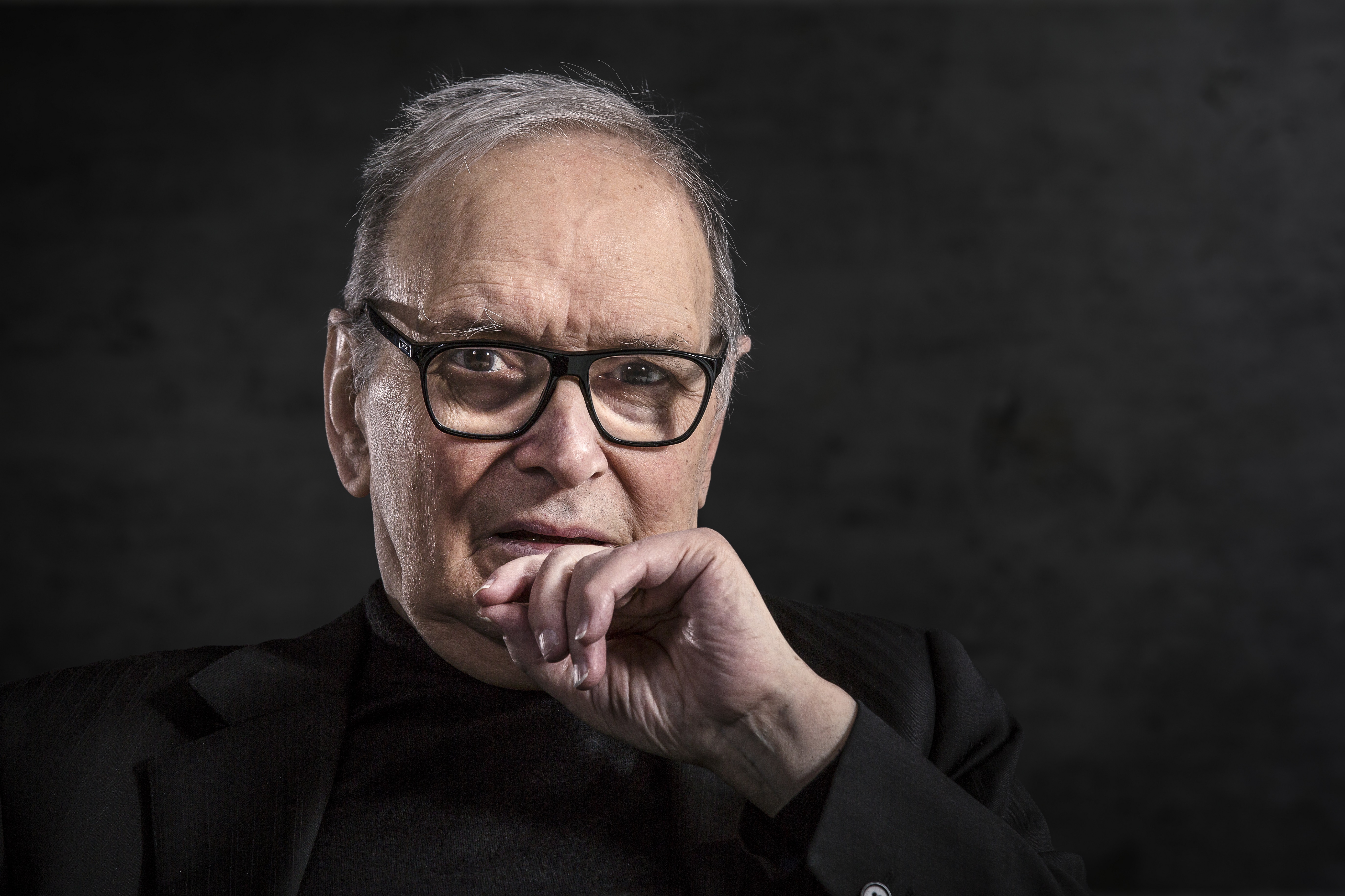 O compositor Ennio Morricone