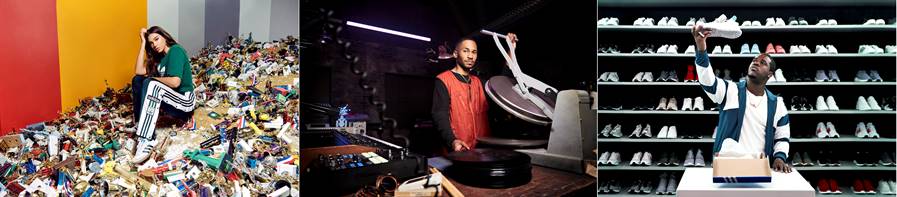 Dua Lipa, Kaytranada e A$AP Ferg na campanha Originals is never finished