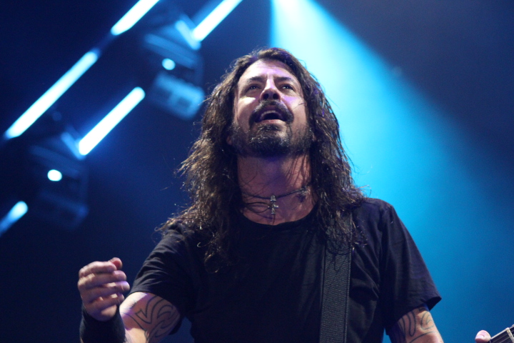 Foo Fighters dividindo a noite com o Queens of the Stone Age no Allianz Parque, em São Paulo