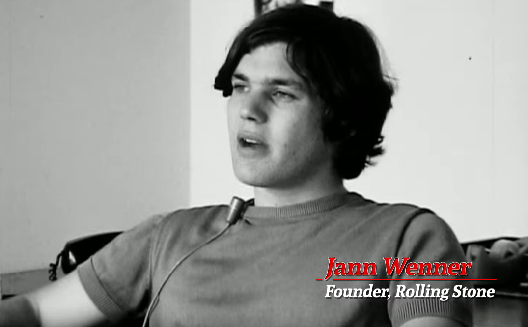 Jan Wenner, fundador da Rolling Stone