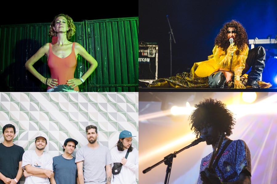 Letrux, Teto Preto, Terno Rei e Boogarins