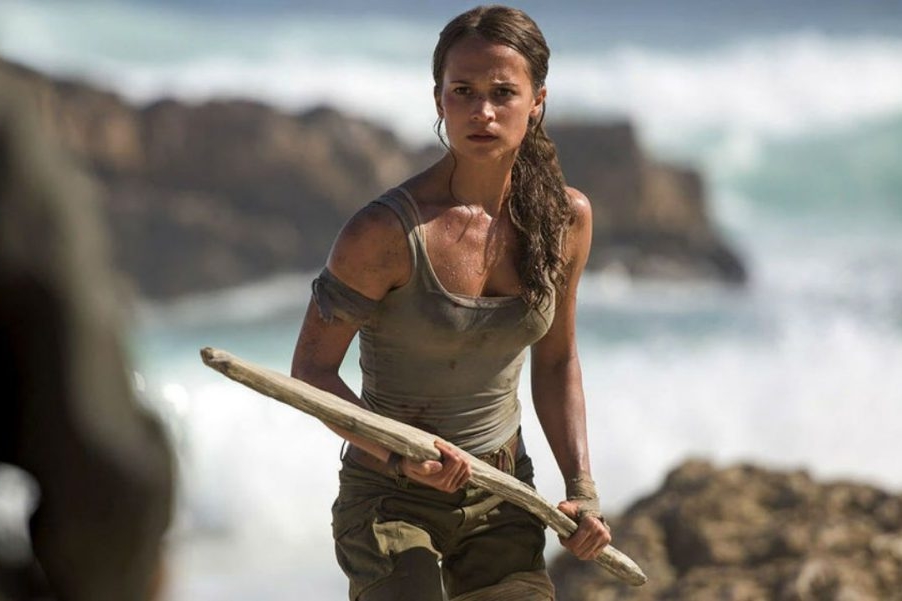 Imagem do filme Tomb Raider: A Origem