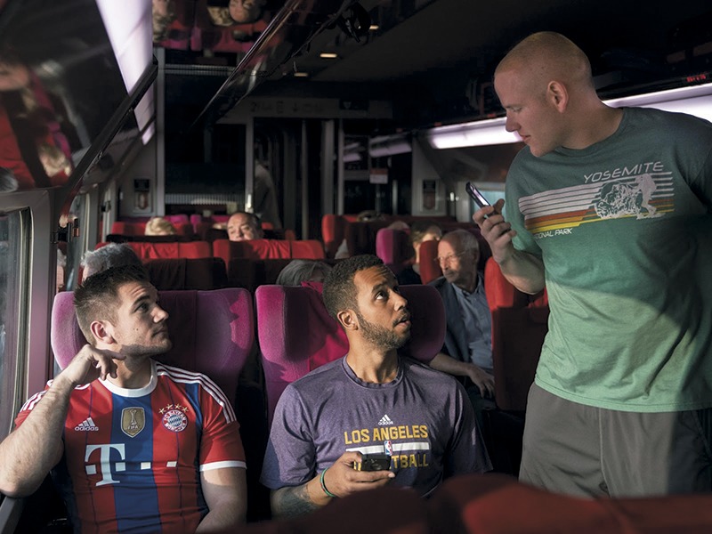 15h17 – Trem para Paris