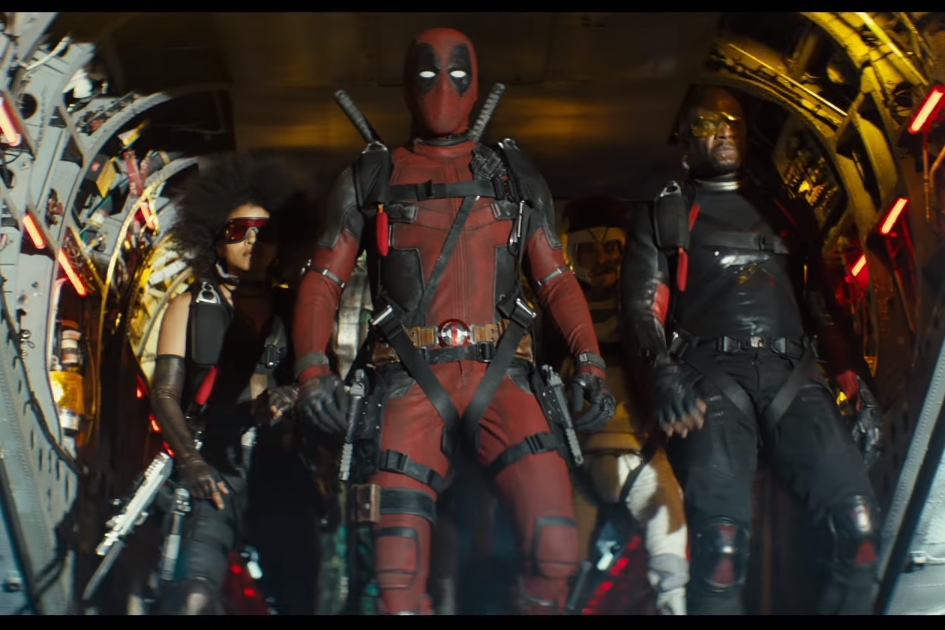 Cena do trailer de Deadpool 2