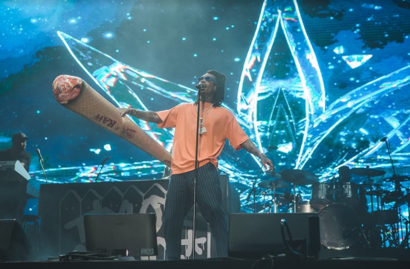 Wiz Khalifa no Lollapalooza 2018