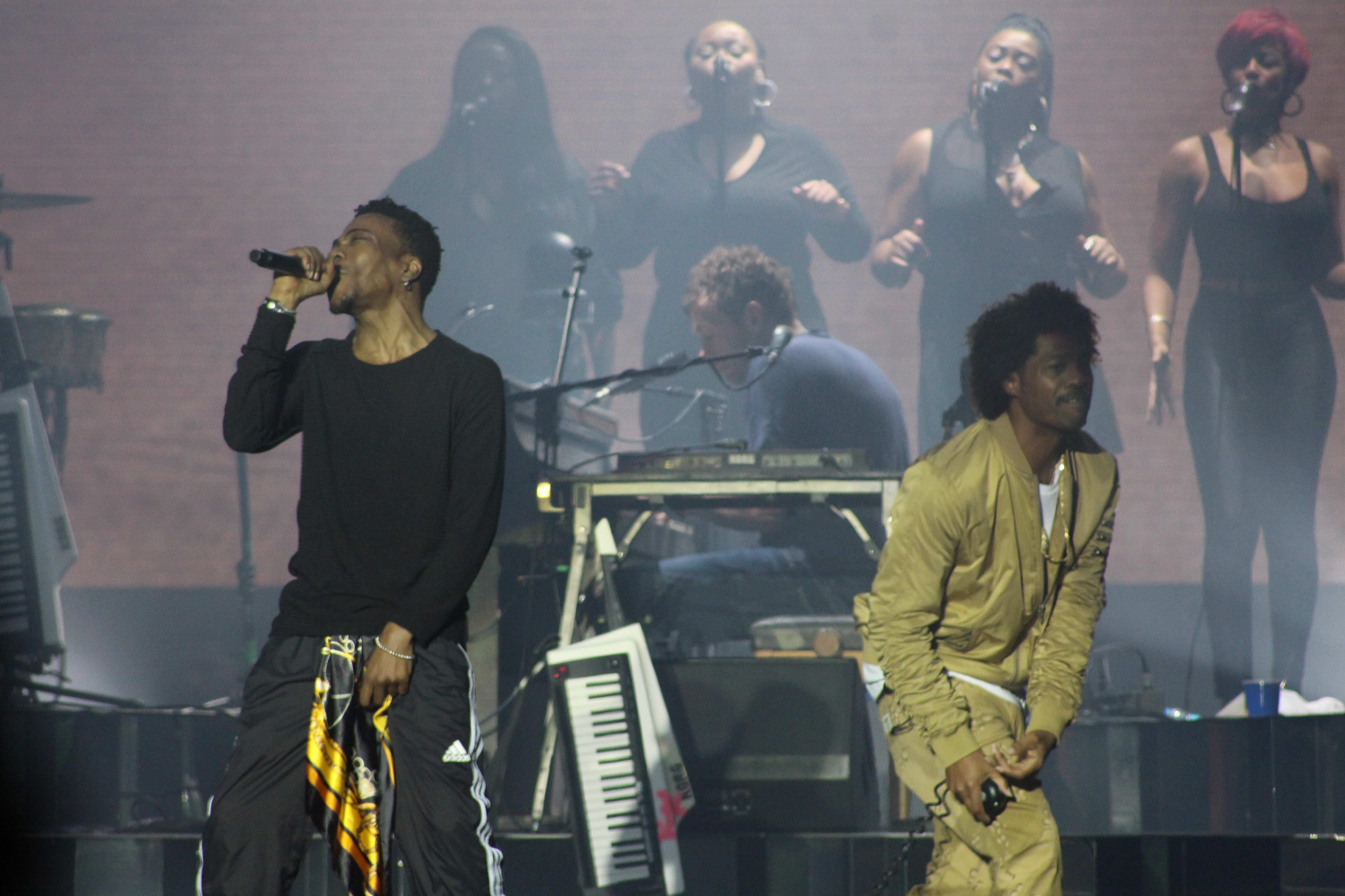 Gorillaz no Jockey Club, em SP, em 30 de março de 2018