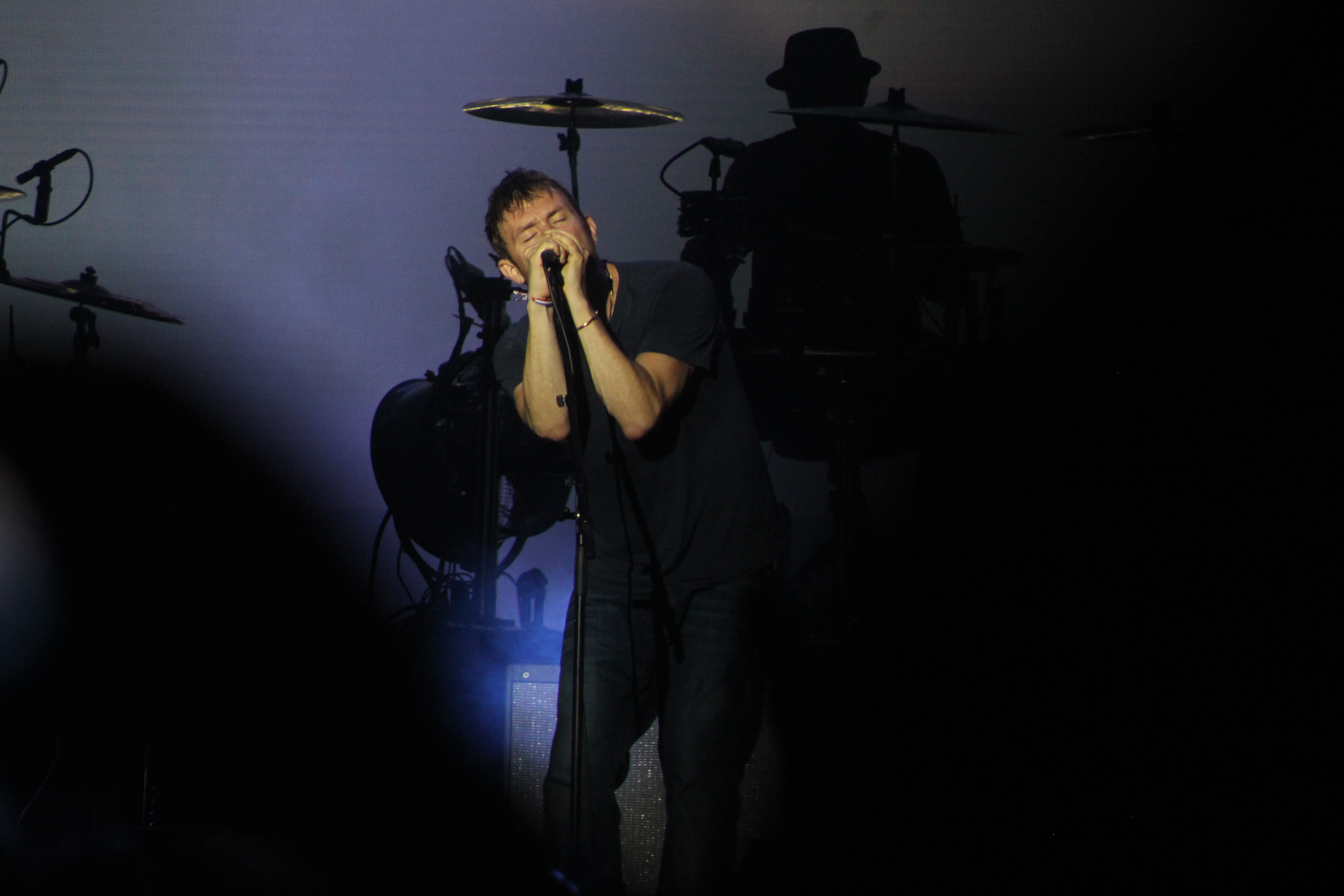 Gorillaz no Jockey Club, em SP, em 30 de março de 2018
