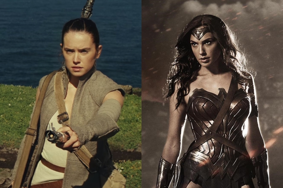 Star Wars: Os Últimos Jedi e Mulher-Maravilha