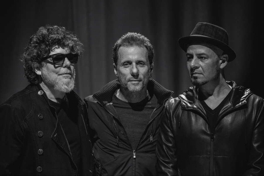 Branco Mello, Tony Bellotto, Sérgio Britto, do Titãs