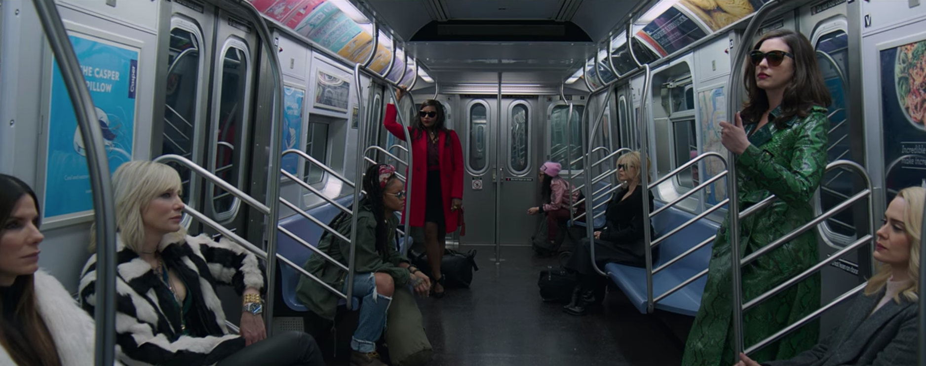 As protagonistas do filme Oito Mulheres e Um Segredo