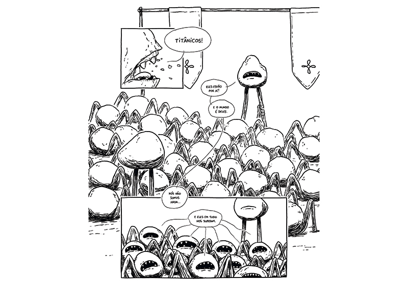 Resultados Surreais  As páginas de Eles Estão por Aí, do casal Greg Stella e Bianca Pinheiro, que está cada vez melhor