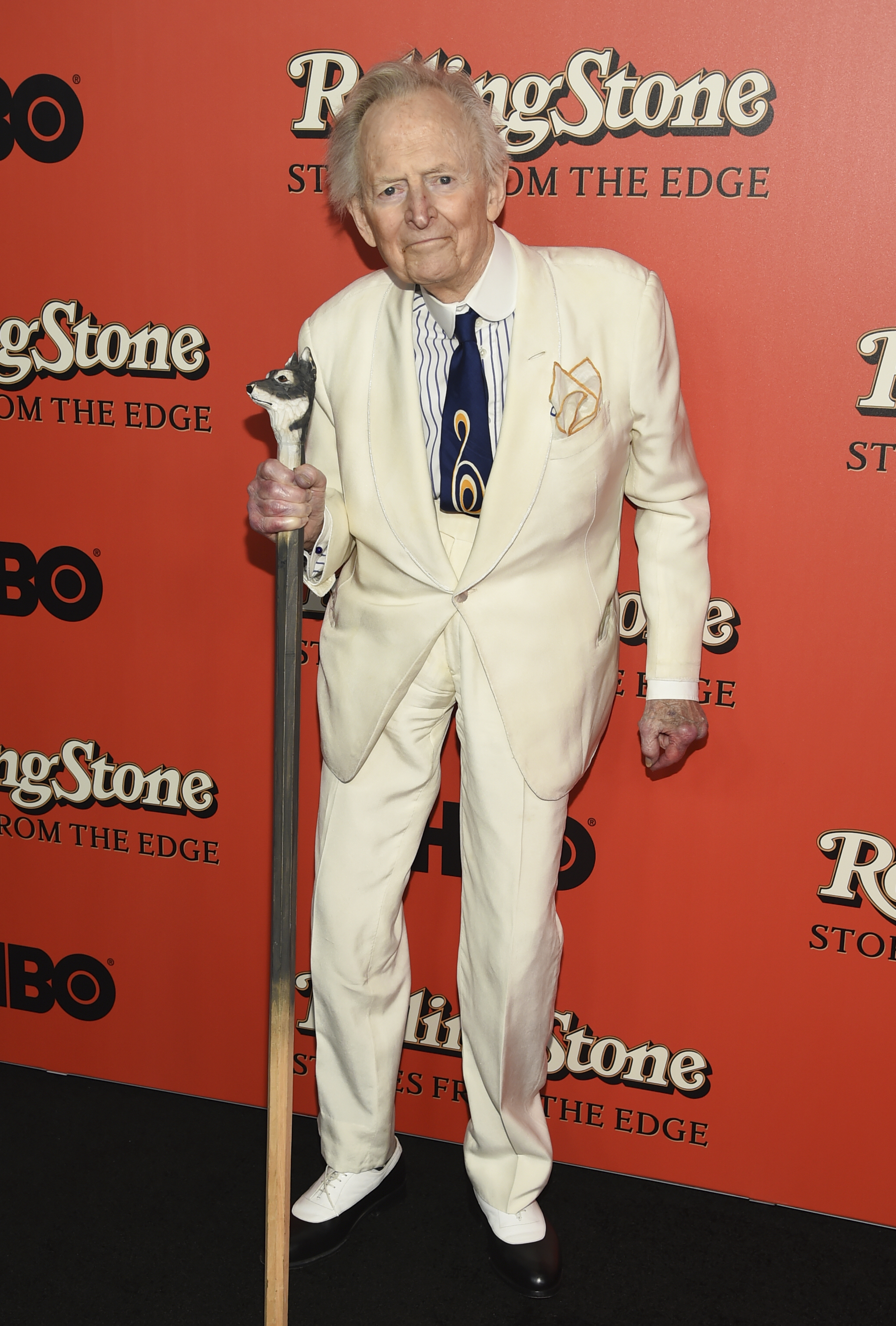 O jornalista Tom Wolfe