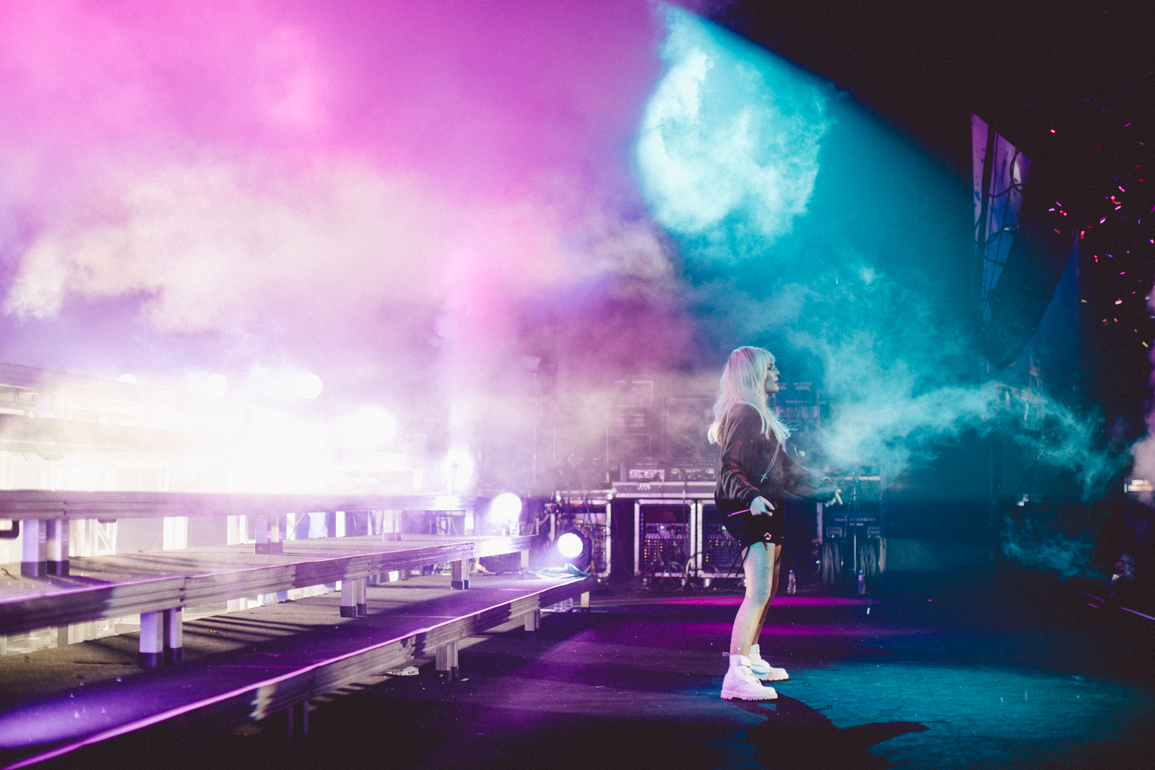 Halsey se apresenta no Espaço das Américas, em São Paulo