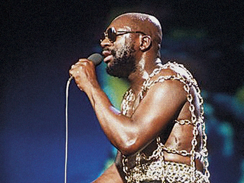 Poder do Soul  Isaac Hayes, autor do disco Shaft, ao vivo em 1973