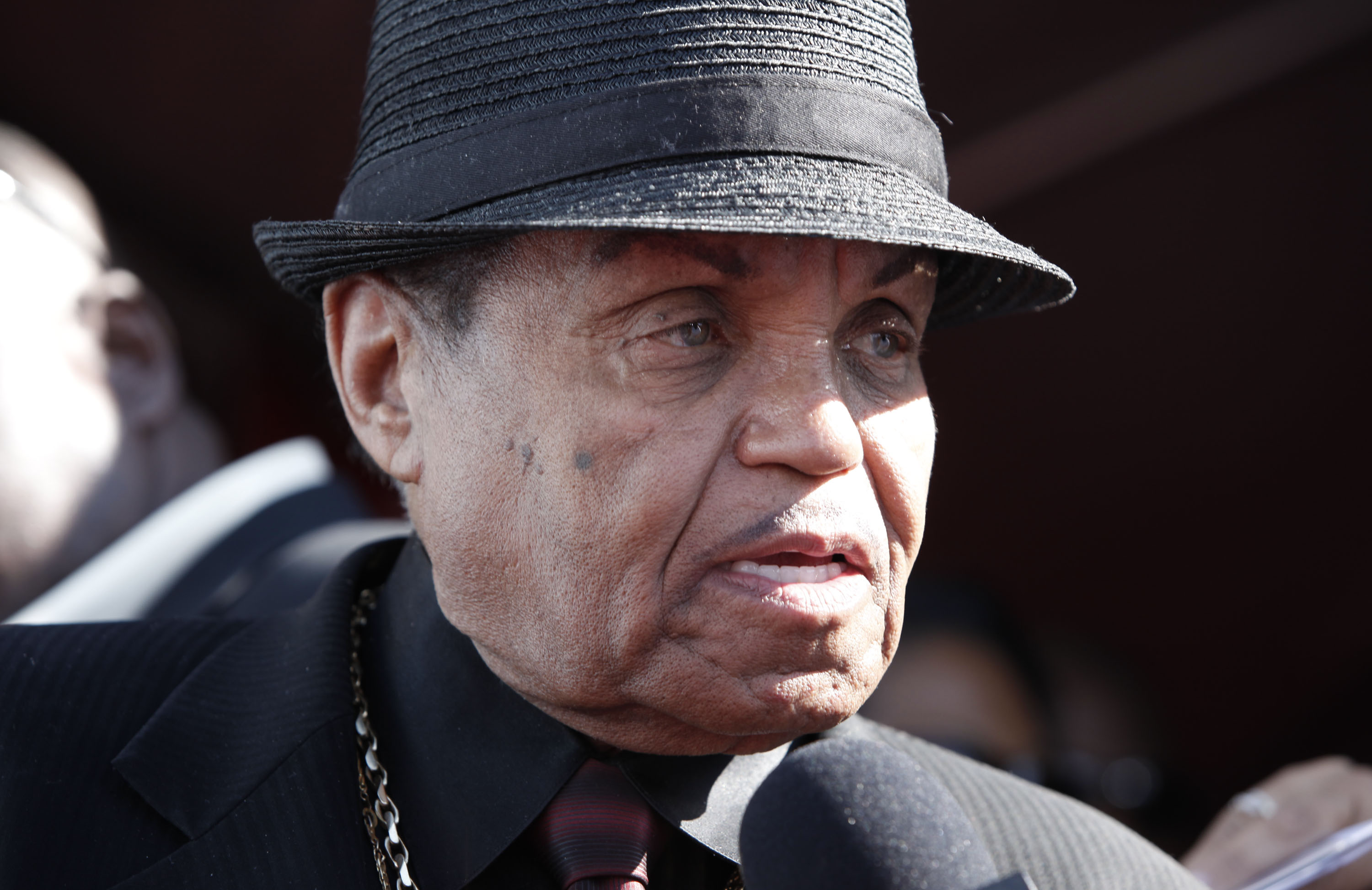 Joe Jackson, pai de Michael Jackson e antigo empresário do Jackson 5, durante a premiação do canal norte-americano BET de 2009