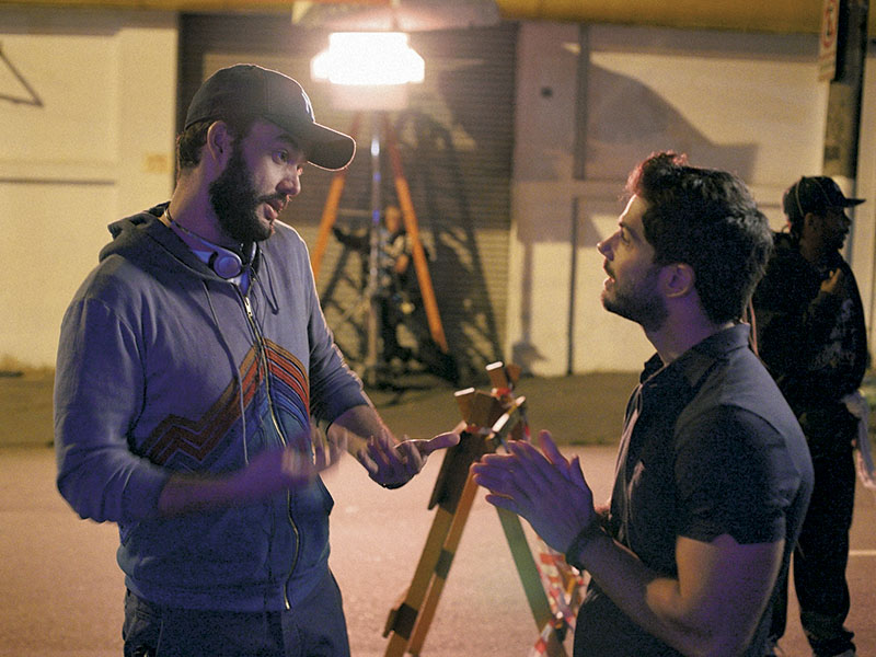 Na Noite  Rodrigo Bernardo (esq.), criador de (Des)Encontros, e Duda Nagle