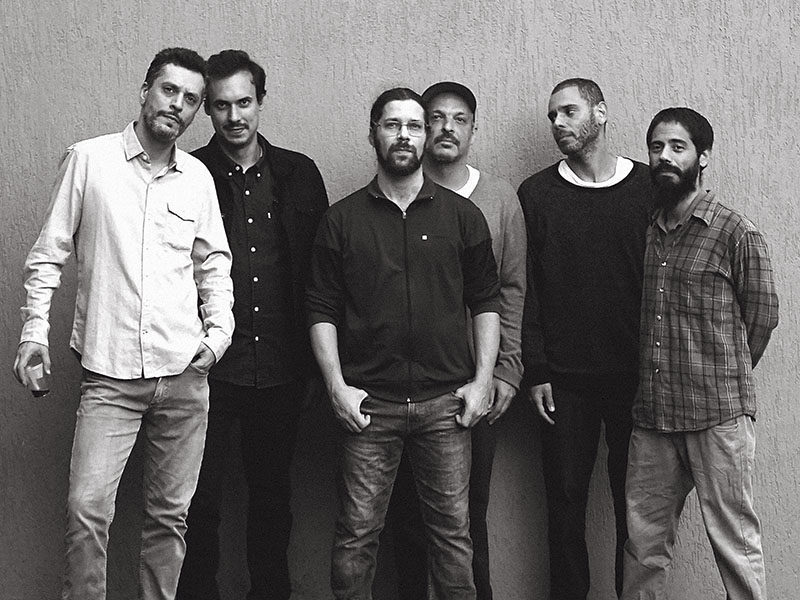 Trupe Completa  Mário Cappi, Marcos Gerez, Fernando Cappi, Guilherme Granado, Rogério Martins e Maurício Takara