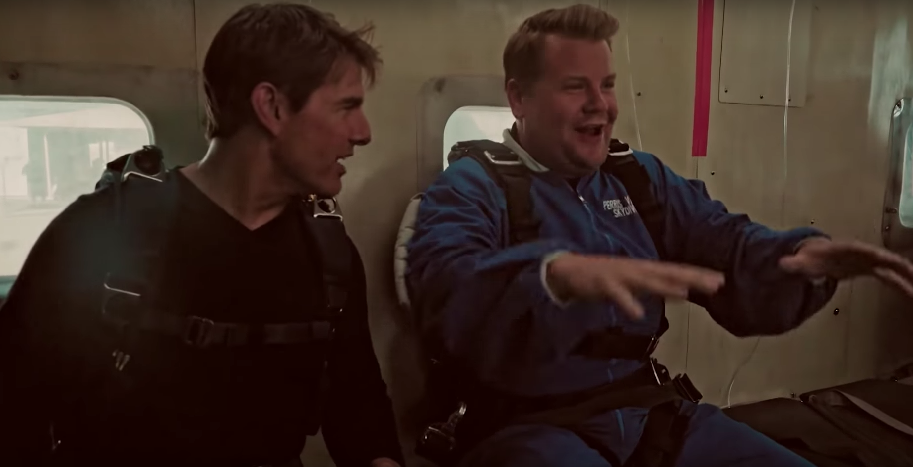 Tom Cruise e James Corden