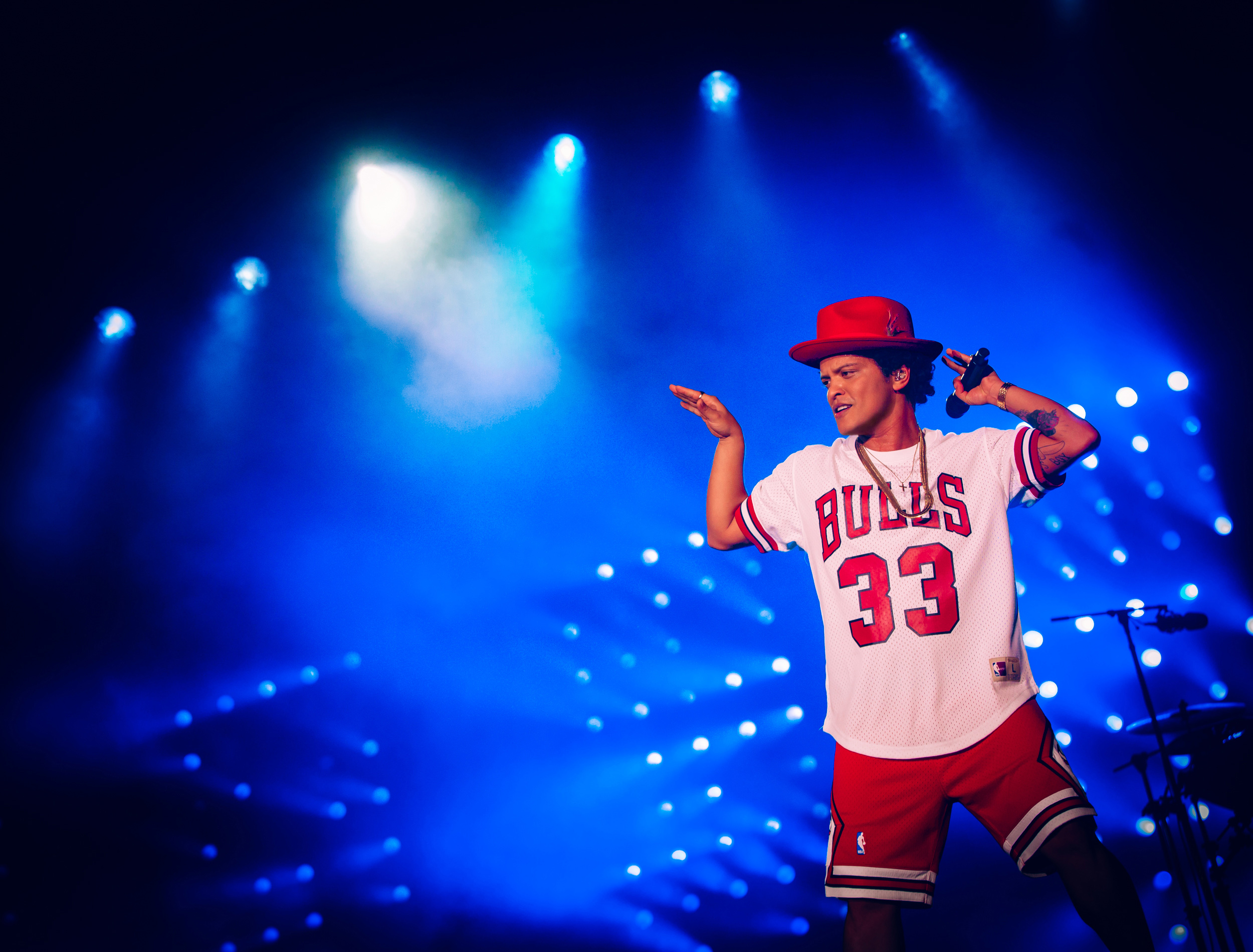 Bruno Mars no Lollapalooza Chicago 2018