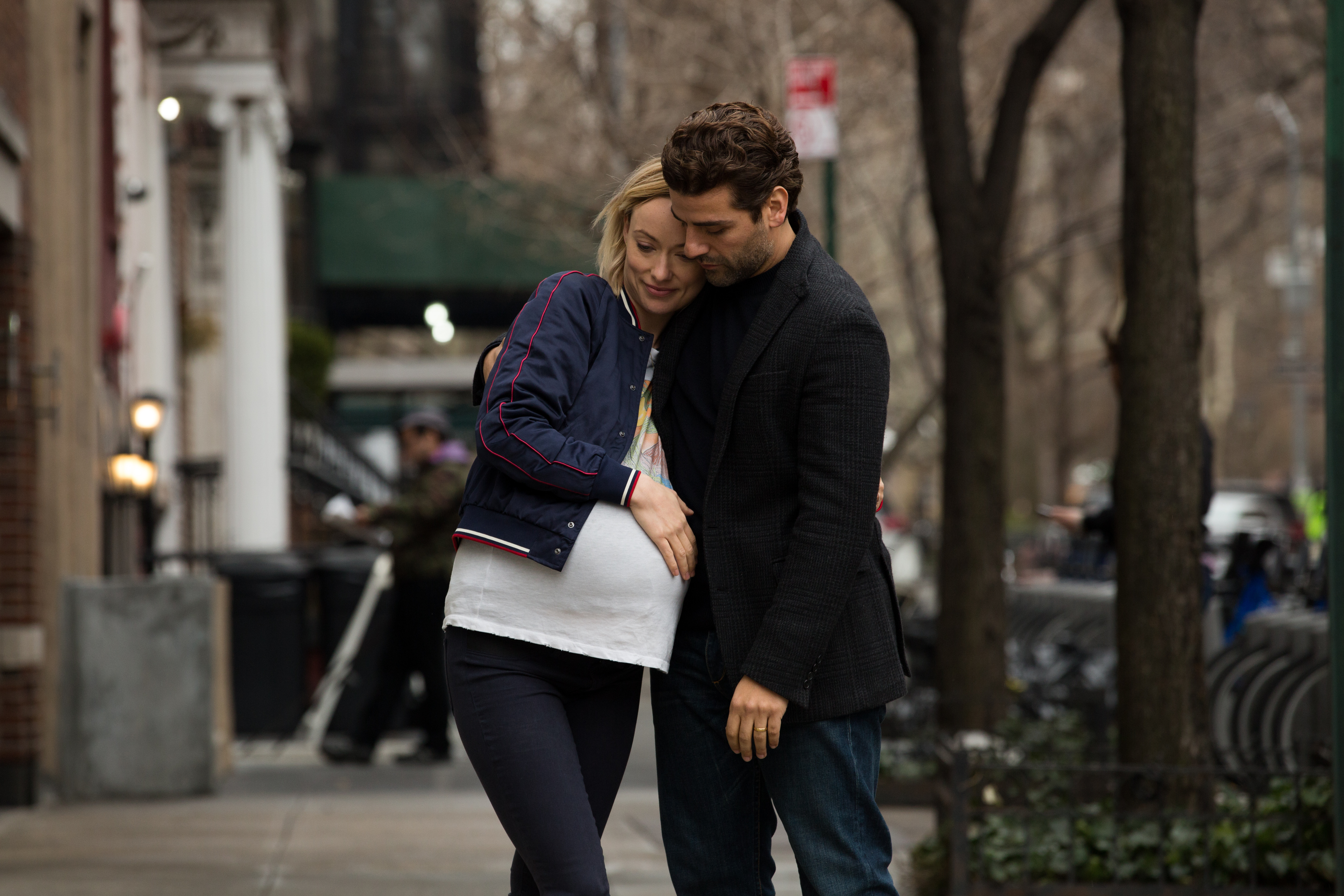 Olivia Wilde e Oscar Isaac em cena de A Vida em Si (Foto:John Pack)