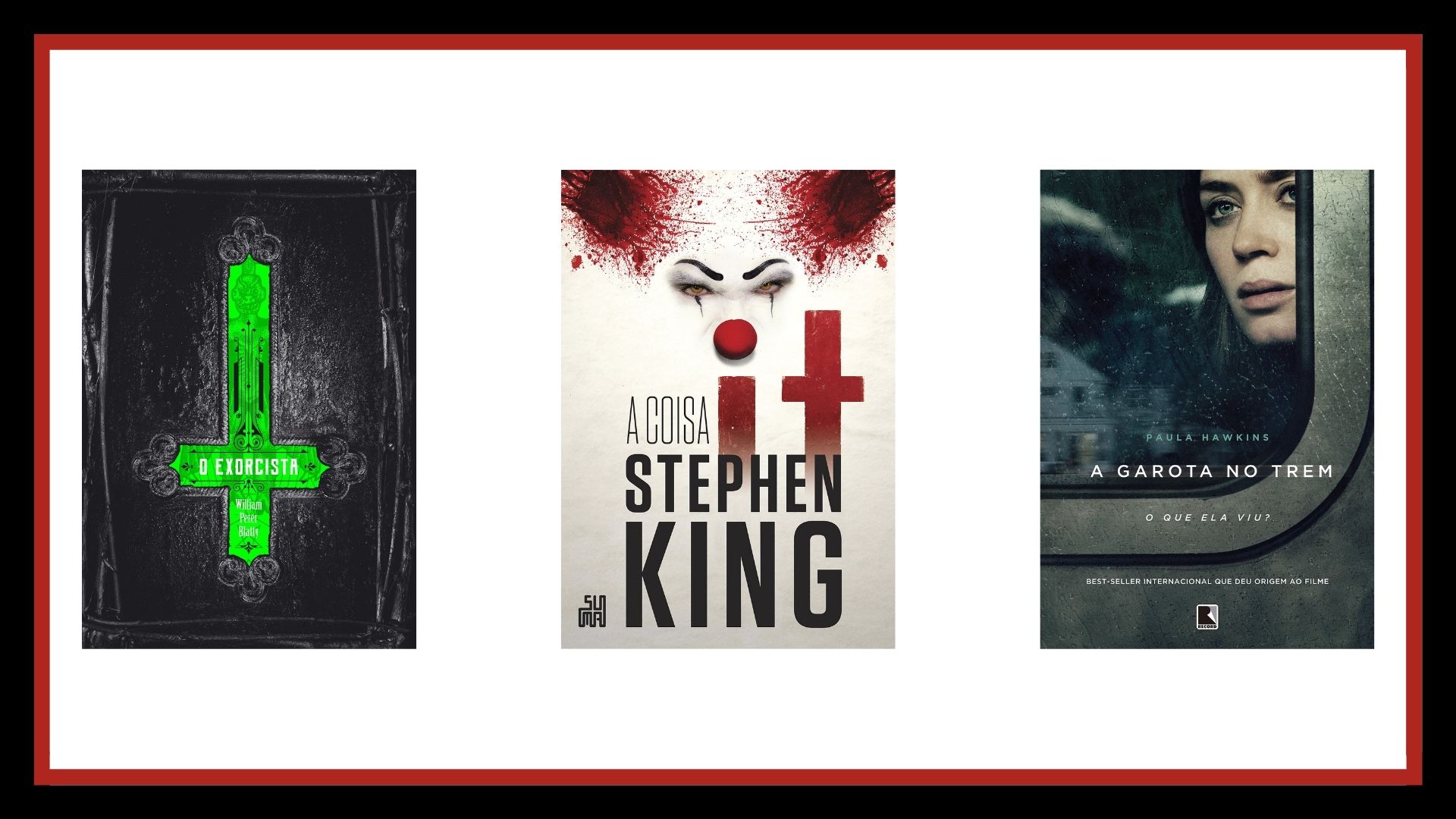 Aumente sua coleção com os livros de terror que viraram filme. Confira!