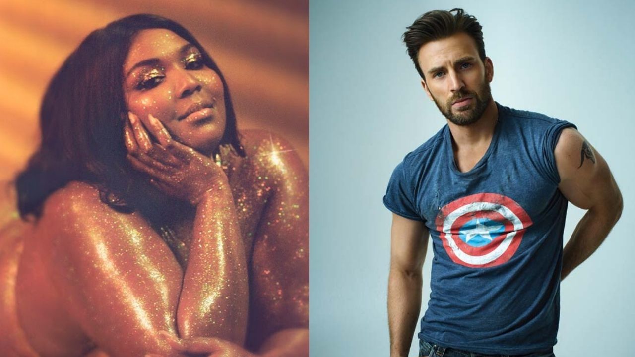 Lizzo (Foto: Divulgação / Warner Music Brasil)/ Chris Evans (Peggy Shirota)