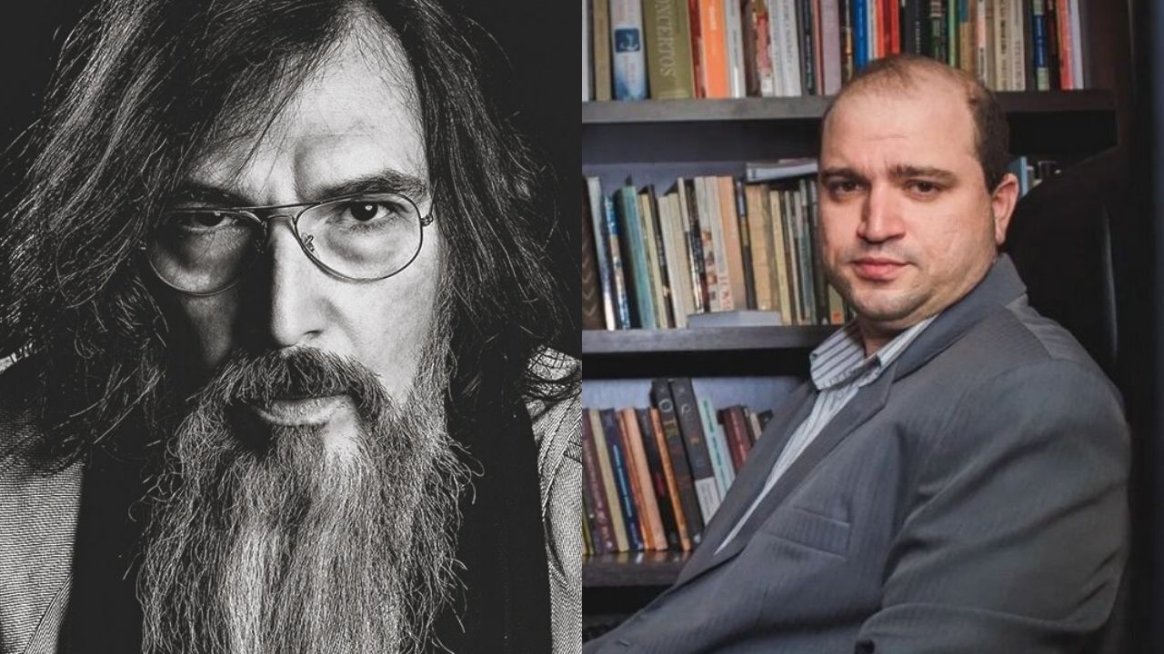 Lobão (esqr.) Dante Mantovani (dir.) (Foto 1: Anatole Klapouch/Divulgação e Foto 2: Divulgação/Dante Mantovani/Site Pessoal)