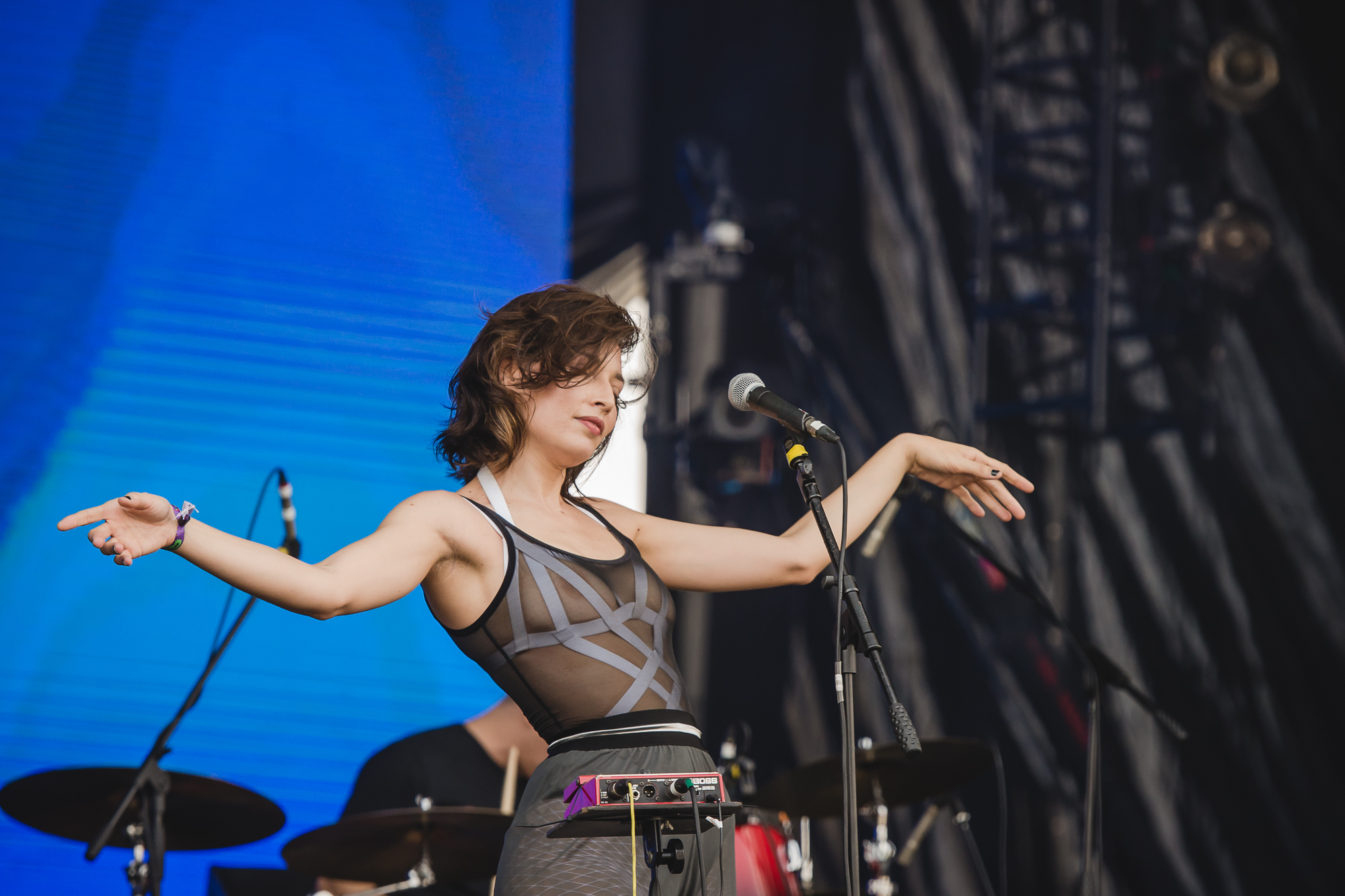Salma Jô, vocalista do Carne Doce (Foto:Camila Cara)