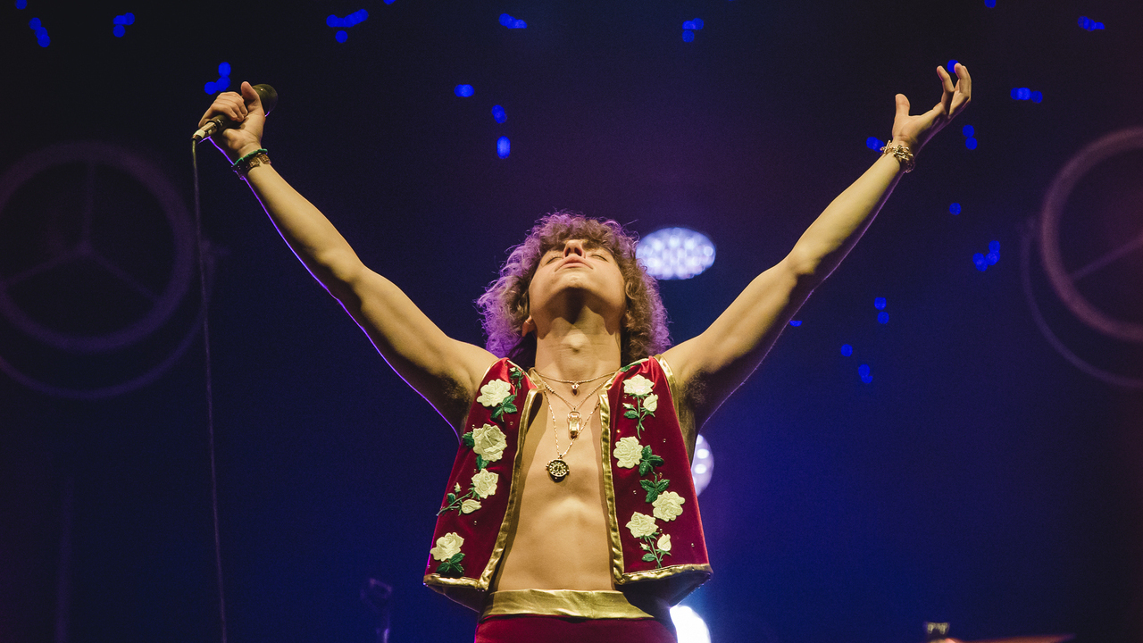 Greta Van Fleet toca no Lollapalooza 2019 (foto: Camila Cara)