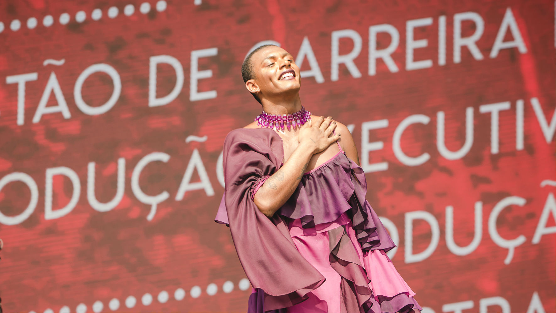 Liniker no Lollapalooza Brasil 2019 (Foto: MRossi)