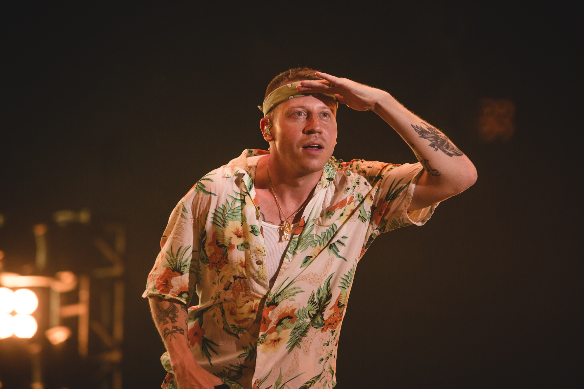 Macklemore no Lollapalooza 2019 (Foto: Mila Maluhy)